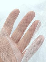 najjeftiniji beli til sa sjajem za dekoraciju i jednostavne haljine