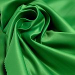 najjeftiniji mat čvrst saten u boji beneton zelena za haljine i dekoraciju