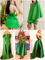 AMERIČKI SATEN MAT boja BENETON ZELENA #16 - Слика 8