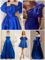 AMERIČKI SATEN MAT boja KRALJEVSKO PLAVA #18 - Слика 8