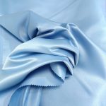 najjeftiniji mat čvrst saten u boji plava za haljine i dekoraciju