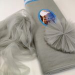 til najvišeg kvaliteta u boji kadulje sa sitnom mrežicom za haljine i suknje