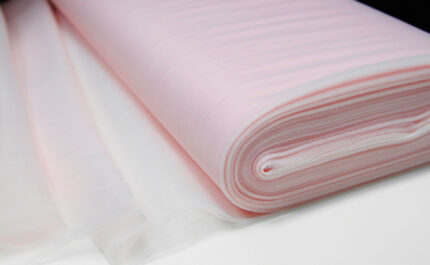 til najvišeg kvaliteta u boji beby roze sa sitnom mrežicom za haljine i suknje