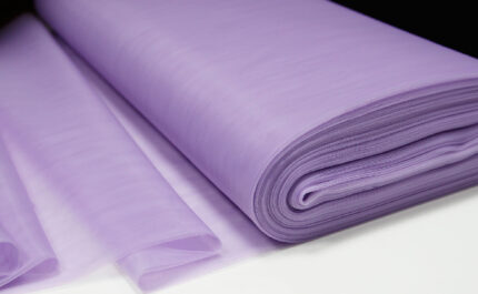 til najvišeg kvaliteta u boji lavanda sa sitnom mrežicom za haljine i suknje