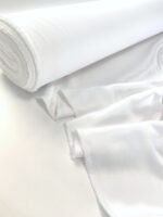 američki saten sa likrom boja bela