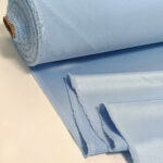 američki saten sa likrom boja plava