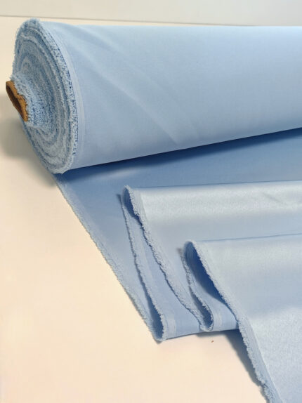 američki saten sa likrom boja plava