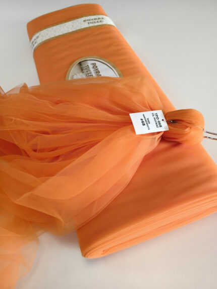 meki til u boji narandžasta za odeću i dekoraciju