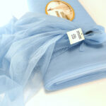 meki til u boji plava za odeću i dekoraciju