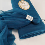 meki til u boji tamno tirkizna za odeću i dekoraciju