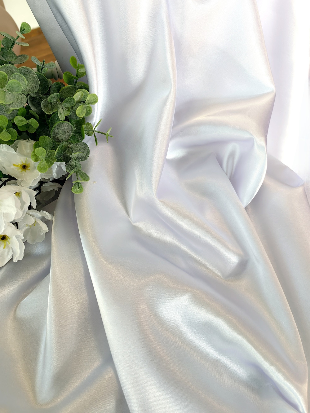 SATEN KRISTAL boja BELA #2 - Слика 3