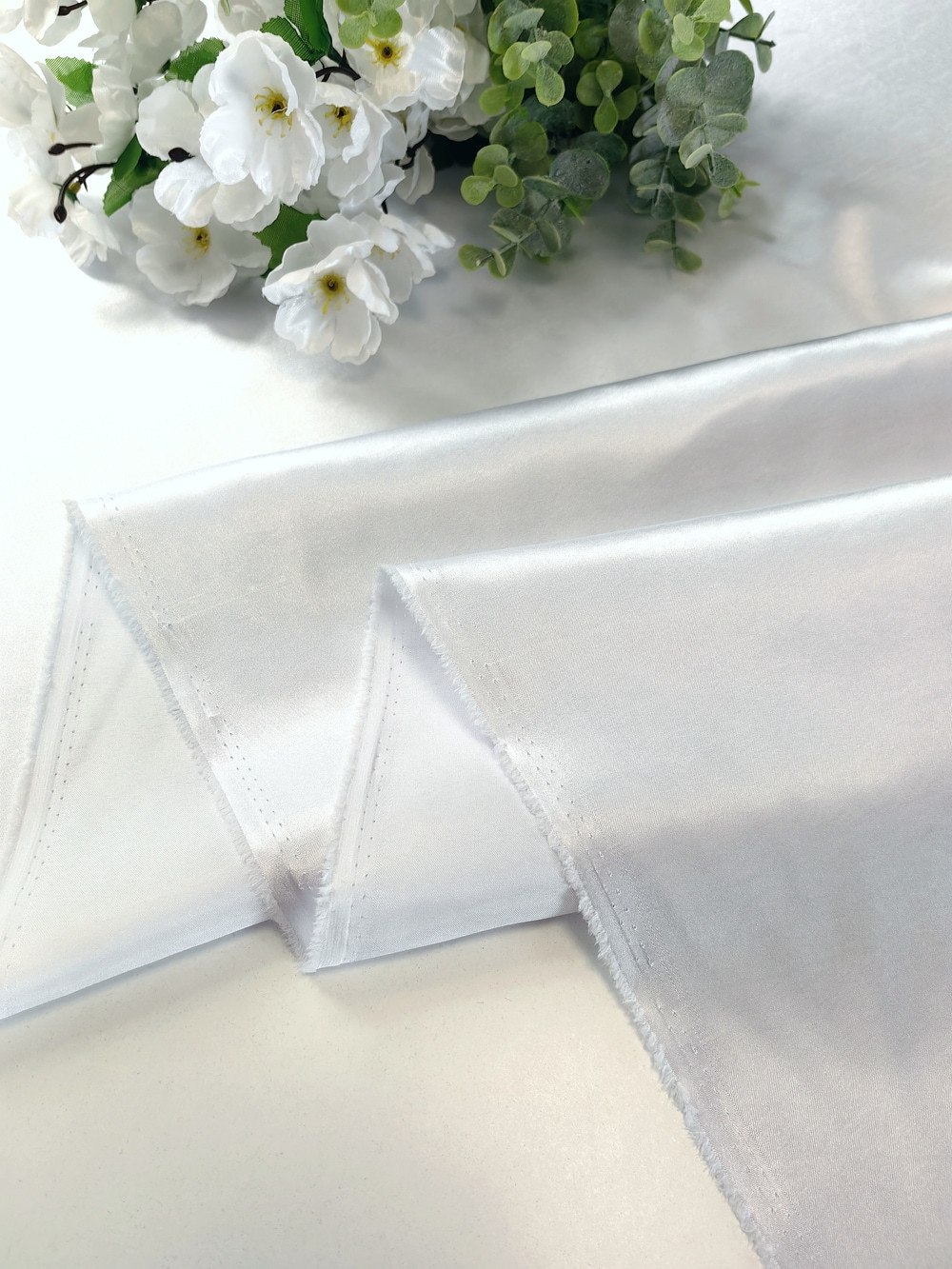 SATEN KRISTAL boja BELA #2 - Слика 5