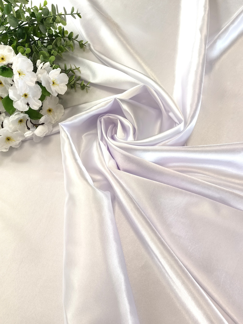 SATEN KRISTAL boja BELA #2 - Слика 6