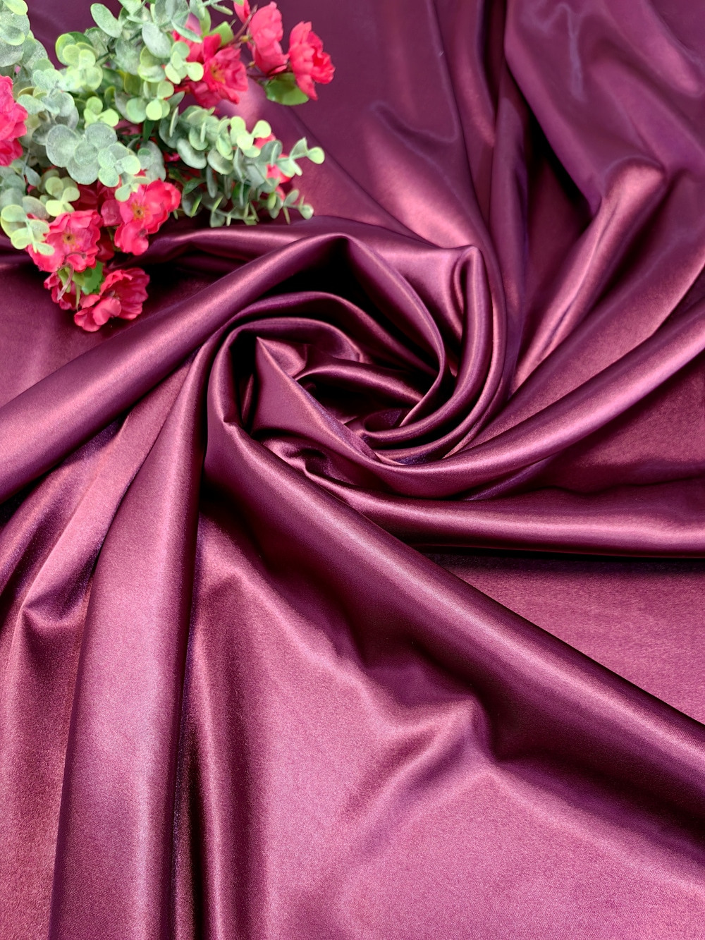 SATEN KRISTAL boja BORDO #6 - Слика 6