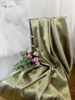 SATEN KRISTAL boja MASLINASTO ZELENA #106 - Слика 2