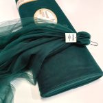 meki til u boji tamno zelena za odeću i dekoraciju